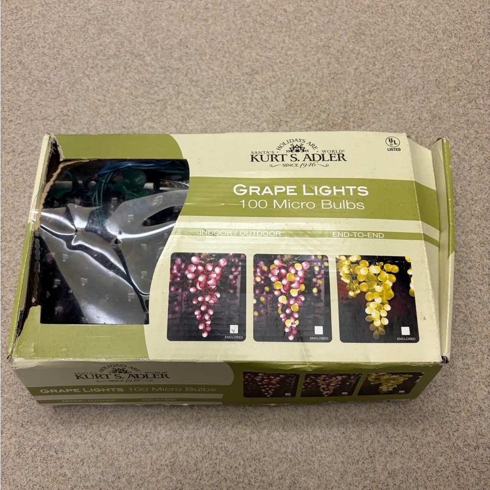 Kurt S. Alder Grape Lights *Read